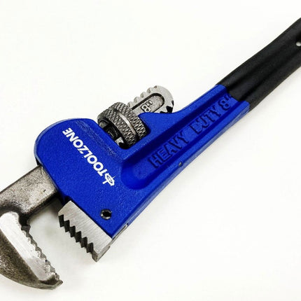 Stillson Wrench 8 Drop Forged Carbon Steel MAX Jaw 30mm - Toolzone KDPSP180