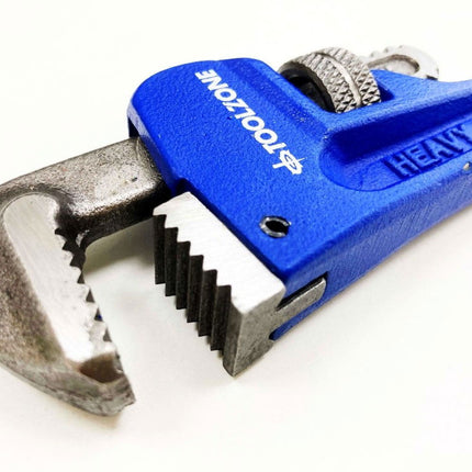 Stillson Wrench 8 Drop Forged Carbon Steel MAX Jaw 30mm - Toolzone KDPSP180