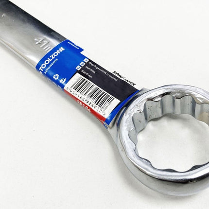 Combination Spanner 41mm 6150CRV Matt Finish - Toolzone KDPSP186