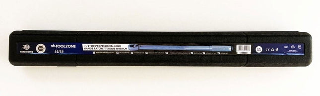 Torque Wrench 1/2 Drive 70-350nm Calibration Certificate Locking Nut - Toolzone KDPSS031