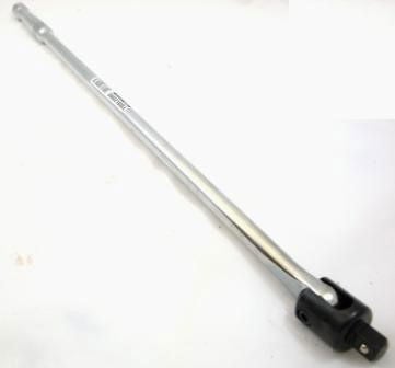 Knuckle Bar 1/2 Drive 24 Crv Polished Flexible Head - Toolzone KDPSS153