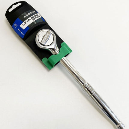 Ratchet Handle 1/2 Drive Polished Chrome Quick Release - Toolzone KDPSS241