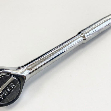 Ratchet Handle 1/2 Drive Polished Chrome Quick Release - Toolzone KDPSS241