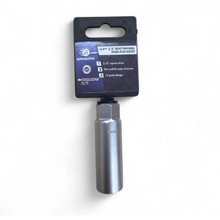 3/8 Thin Wall 16mm Spark Plug Socket - Toolzone KDPSS265