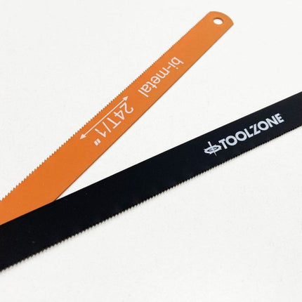 Hacksaw Blades 12 24 Tpi Hss Bimetal 2 Pieces - Toolzone KDPSW115