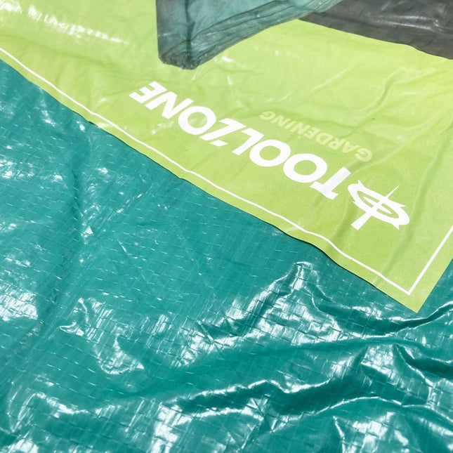 Tarpaulin 7m x 9m Polyethylene With Eyelets - Toolzone KDPTL011