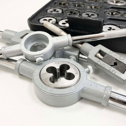 Tap And Die Set Imperial 115 Piece With Holders And Wrenches - Toolzone KDPTP095
