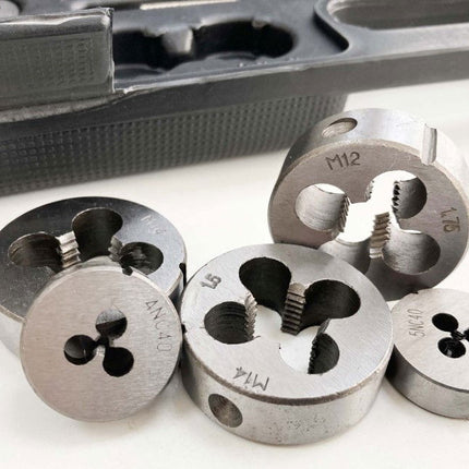 Tap And Die Set Imperial 115 Piece With Holders And Wrenches - Toolzone KDPTP095
