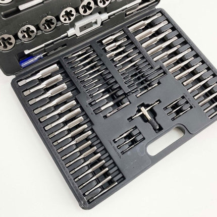 Tap And Die Set Imperial 115 Piece With Holders And Wrenches - Toolzone KDPTP095