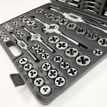 Tap And Die Set Imperial 115 Piece With Holders And Wrenches - Toolzone KDPTP095
