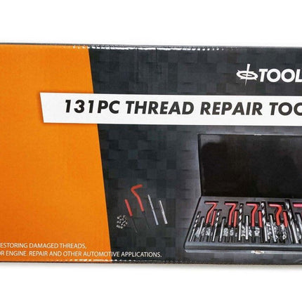 Thread Repair Tool Kit 131 Piece M5-M12 With Taps And Inserts - Toolzone KDPTP097