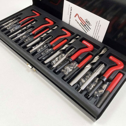 Thread Repair Tool Kit 131 Piece M5-M12 With Taps And Inserts - Toolzone KDPTP097