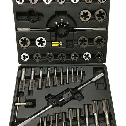 Tap And Die Set Unf/unc 45 Piece Tungsten - Toolzone KDPTP100