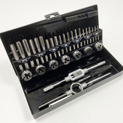 Tap And Die Set Metric 32 Piece Hss With Wrenches - Toolzone KDPTP107