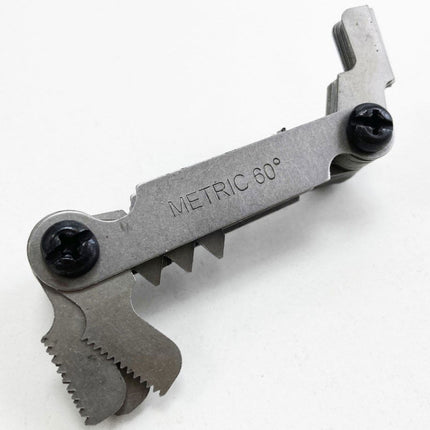 Screw Pitch Gauge 51 Leaves Whitworth And Metric 0.25mm-6mm - Toolzone KDPTP121