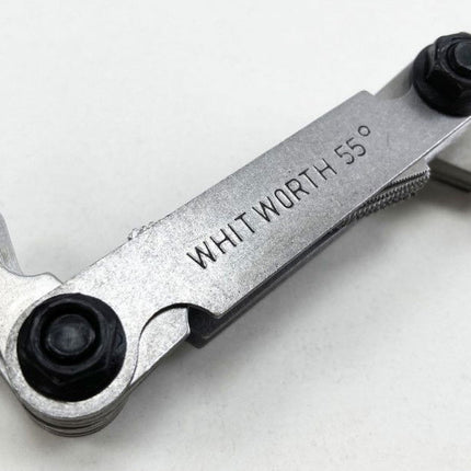 Screw Pitch Gauge 51 Leaves Whitworth And Metric 0.25mm-6mm - Toolzone KDPTP121
