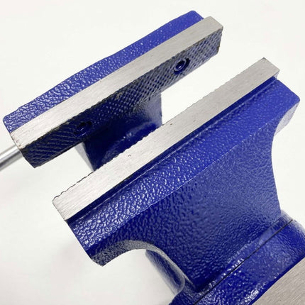 York Vice Rotating Body Pipe Clamp 5 125mm Jaw 360° Swivel Base - Toolzone KDPVC015