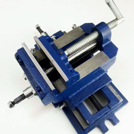Cross Slide Vice 4 94mm Jaw Opening 104mm Jaw Width - Toolzone KDPVC016