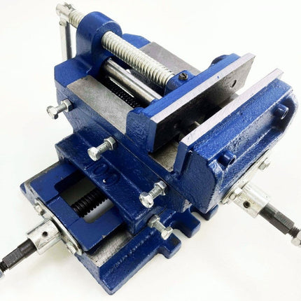 Cross Slide Vice 4 94mm Jaw Opening 104mm Jaw Width - Toolzone KDPVC016