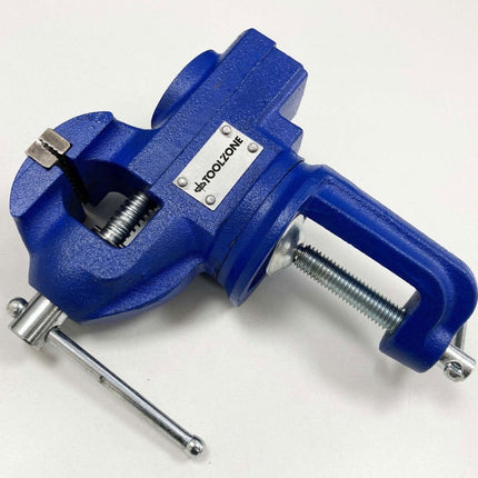 Swivel Table Vice 2 50mm Jaw Width 60mm MAX Opening - Toolzone KDPVC035