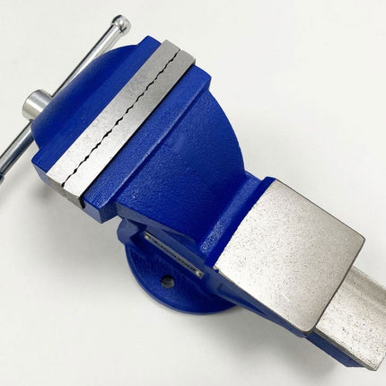 Fixed Base Vice Cast Iron 4 - Toolzone KDPVC037