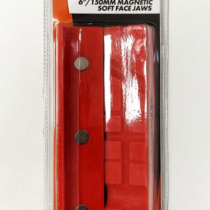Magnetic Soft Vice Jaws 6 Tpu Multi Groove Non-marking - Toolzone KDPVC048