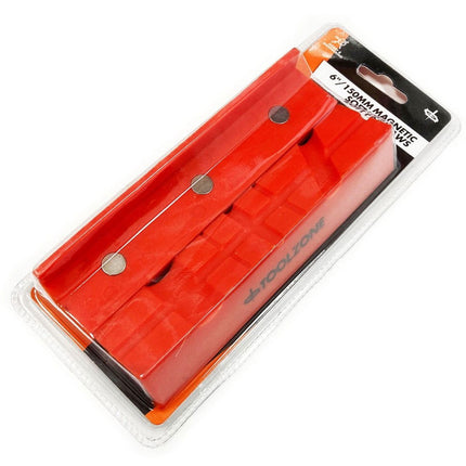 Magnetic Soft Vice Jaws 6 Tpu Multi Groove Non-marking - Toolzone KDPVC048