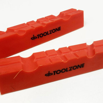 Magnetic Soft Vice Jaws 6 Tpu Multi Groove Non-marking - Toolzone KDPVC048