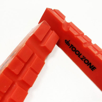 Magnetic Soft Vice Jaws 6 Tpu Multi Groove Non-marking - Toolzone KDPVC048