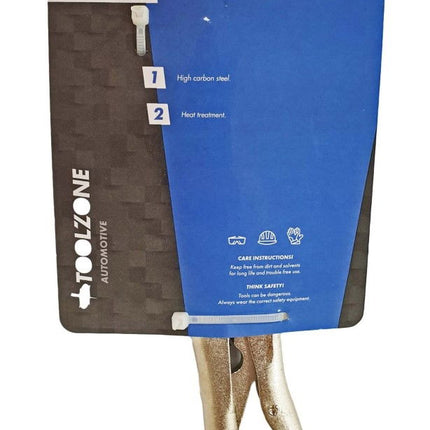 C Welding Clamp With Swivel Pads 6 - Toolzone KDPWH020