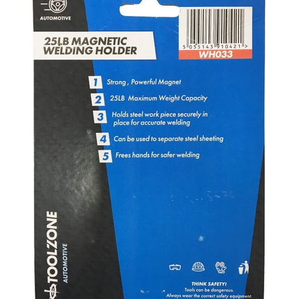 Welding Magnet 25lb - Toolzone KDPWH033