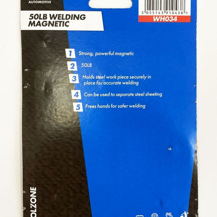 Welding Magnet 50lb - Toolzone KDPWH034
