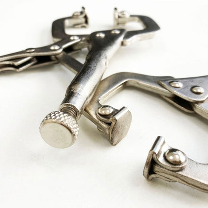 Locking C Clamp Set Mini 2 Piece 4 - Toolzone KDPWH041