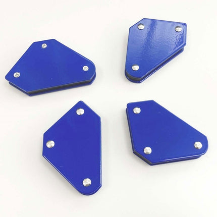 Magnetic Weld Holders Mini 4 Piece 10lb 60x50x10mm - Toolzone KDPWH043