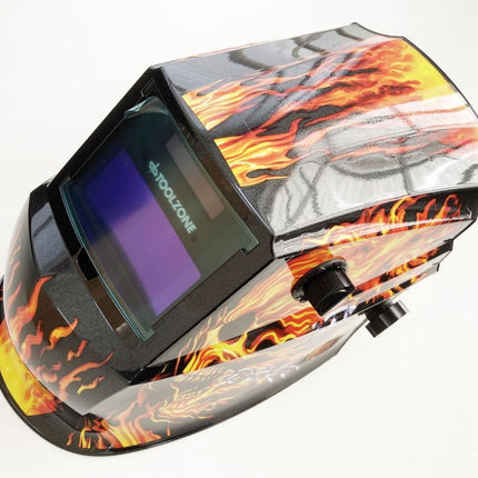 Welding Helmet Variable Control Filter Size 110x90x9mm - Toolzone KDPWH046