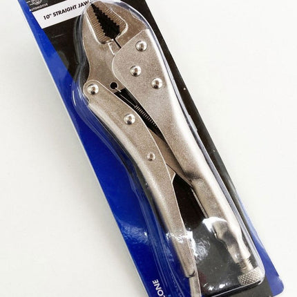 Locking Plier Straight Jaw 10 - Toolzone KDPWR169