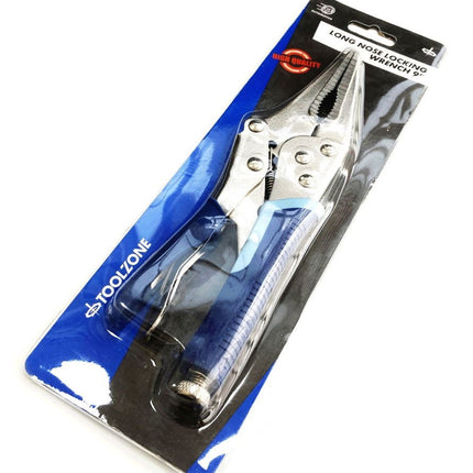 Locking Wrench Long Nose 9 Softgrip - Toolzone KDPWR177