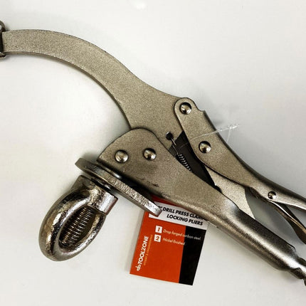Locking Pliers Drill Press Clamp 9 - Toolzone KDPWR178