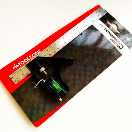 Combination Square 12 Metric And Imperial - Toolzone KDPWW016