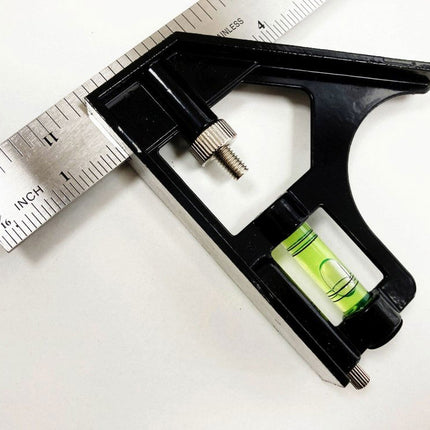 Combination Square 12 Metric And Imperial - Toolzone KDPWW016