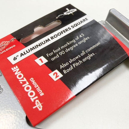 Roofers Square Aluminium 6 - Toolzone KDPWW023