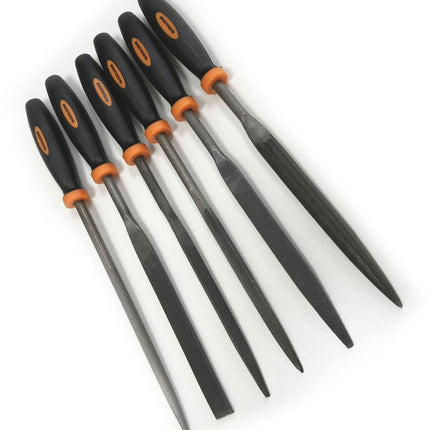 Warding File Set 6PC Bearing Steel 175 x 5mm - Toolzone KDPWW203