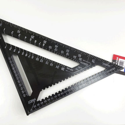 Roofers Square Aluminium 12 Black - Toolzone KDPWW206