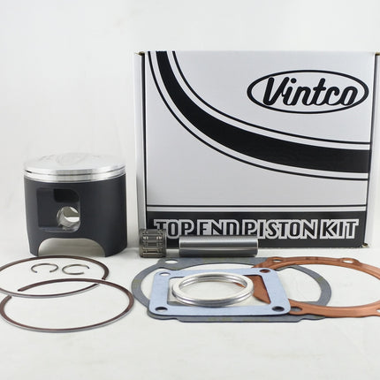 Top End Piston Kit 75-76 Yamaha Dt 400 85mm Standard Vintco KTY48-00