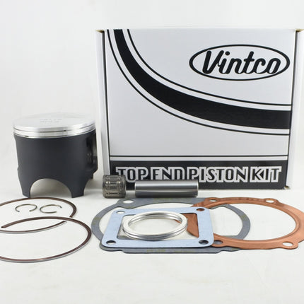 Top End Piston Kit 75-76 Yamaha Dt 400 85mm Standard Vintco KTY48-00