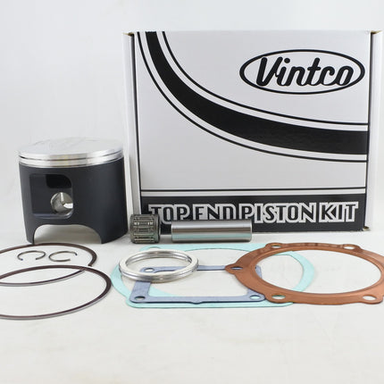 Top End Piston Kit 77-77 Yamaha Dt 400 85.5mm 0.5mm Over Vintco KTY49-0.5