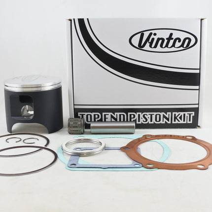 Top End Piston Kit 77-77 Yamaha Dt 400 85mm Standard Vintco KTY49-00
