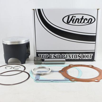 Top End Piston Kit 77-77 Yamaha Dt 400 85mm Standard Vintco KTY49-00