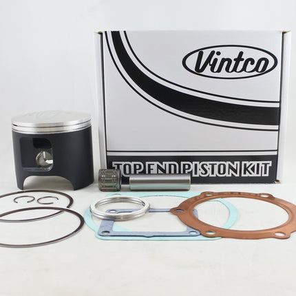 Top End Piston Kit 77-77 Yamaha Dt 400 86.5mm 1.5mm Over Vintco KTY49-1.5