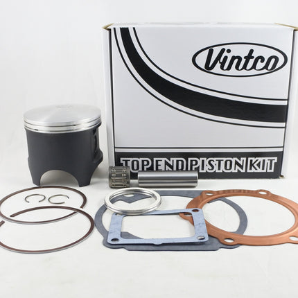 Top End Piston Kit 76-76 Yamaha YZ It 400 85mm Standard Vintco KTY50-00